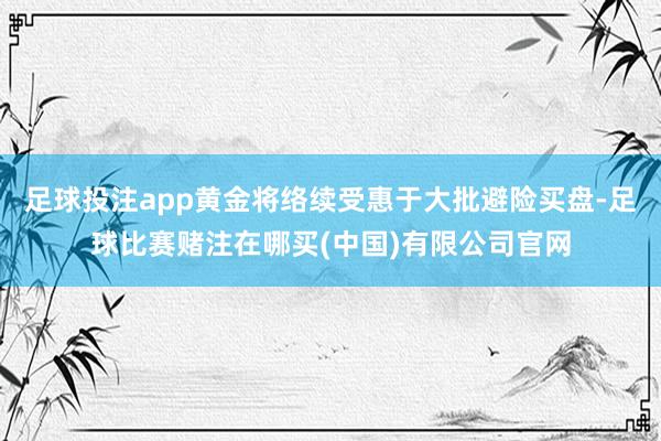 足球投注app黄金将络续受惠于大批避险买盘-足球比赛赌注在哪买(中国)有限公司官网