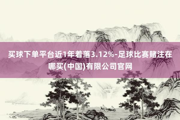 买球下单平台近1年着落3.12%-足球比赛赌注在哪买(中国)有限公司官网