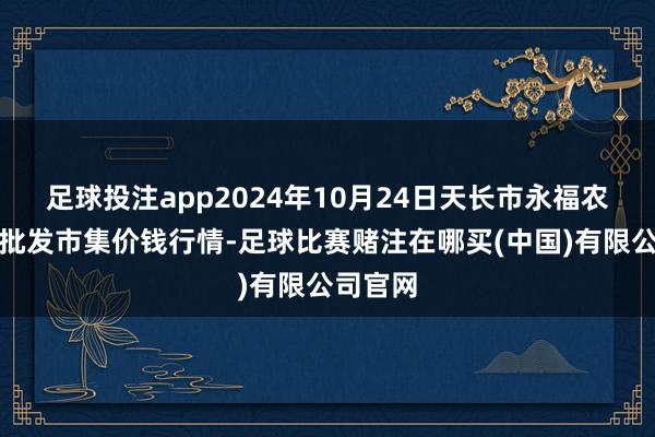 足球投注app2024年10月24日天长市永福农副产物批发市集价钱行情-足球比赛赌注在哪买(中国)有限公司官网