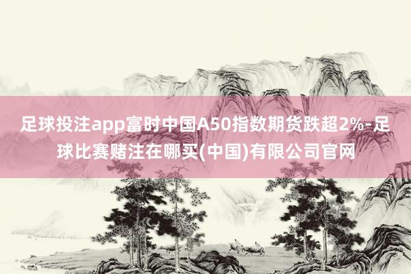 足球投注app富时中国A50指数期货跌超2%-足球比赛赌注在哪买(中国)有限公司官网